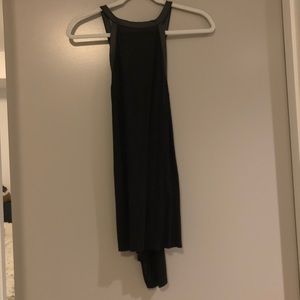 Vegan Leather Halter Top